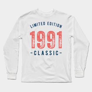 Limited Edition Classic 1991 Long Sleeve T-Shirt